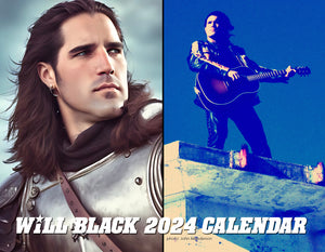 2024 Will Black Calendar (personally autographed)