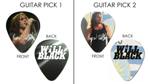 Custom Guitar Picks + Lyric Cards Bundle